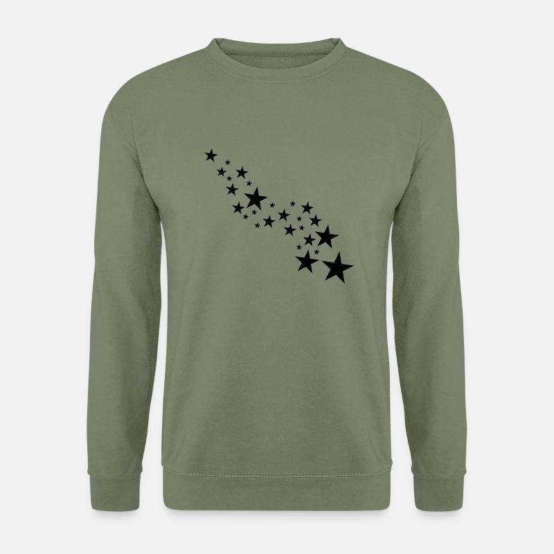 sterne - Unisex Pullover - Armeegrün