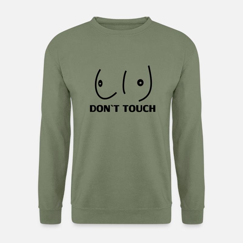 BREASTS, BREAST, TITS, breasts, boobs - Unisex Sweatshirt - army green