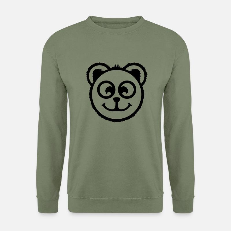 baer_comic_face_g1 - Unisex Sweatshirt - army green