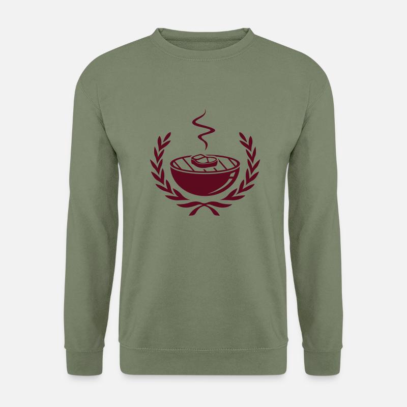 Barbecue - Unisex Pullover - Armeegrün