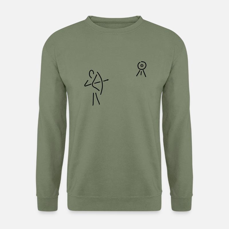 schütze schießt - Unisex Pullover - Armeegrün