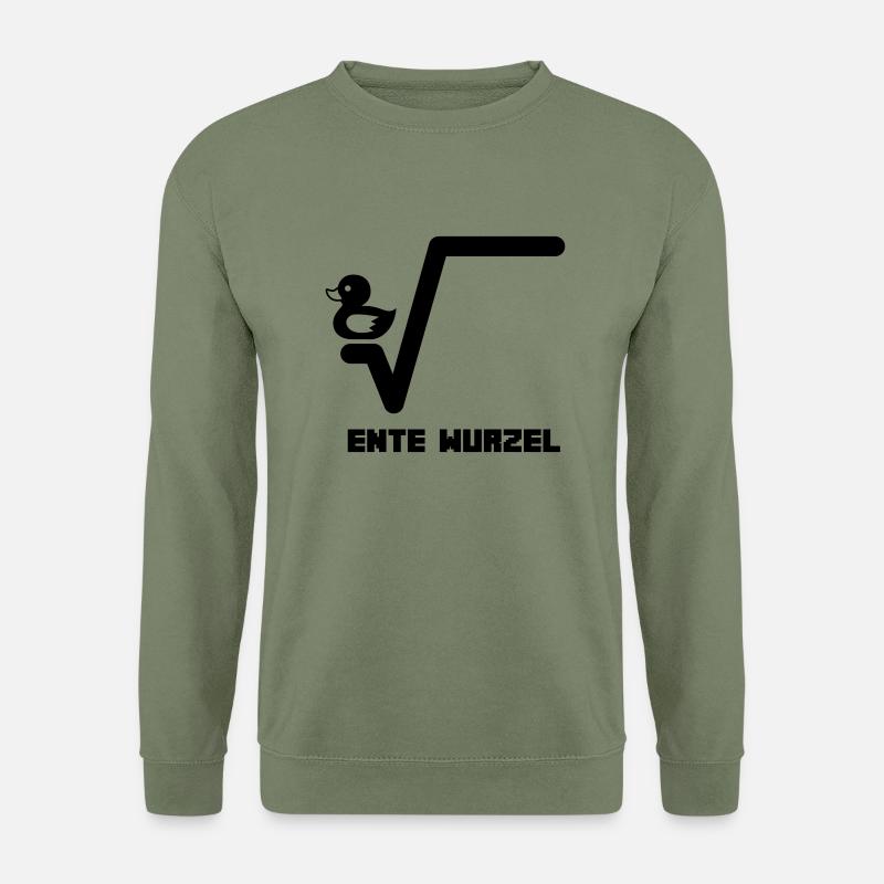 Ente Wurzel - Unisex Pullover - Armeegrün