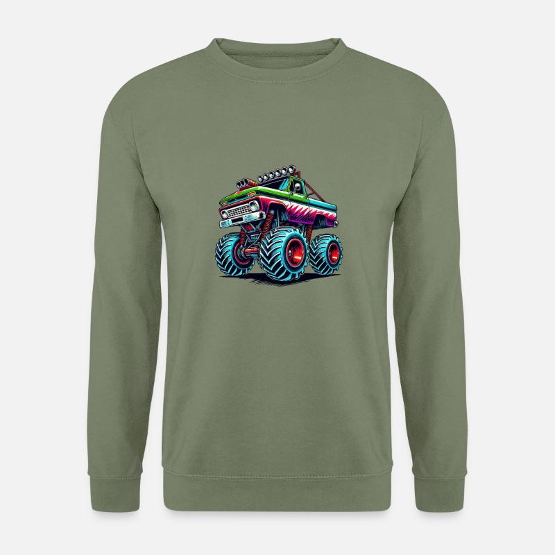 truck - Unisex Pullover - Armeegrün