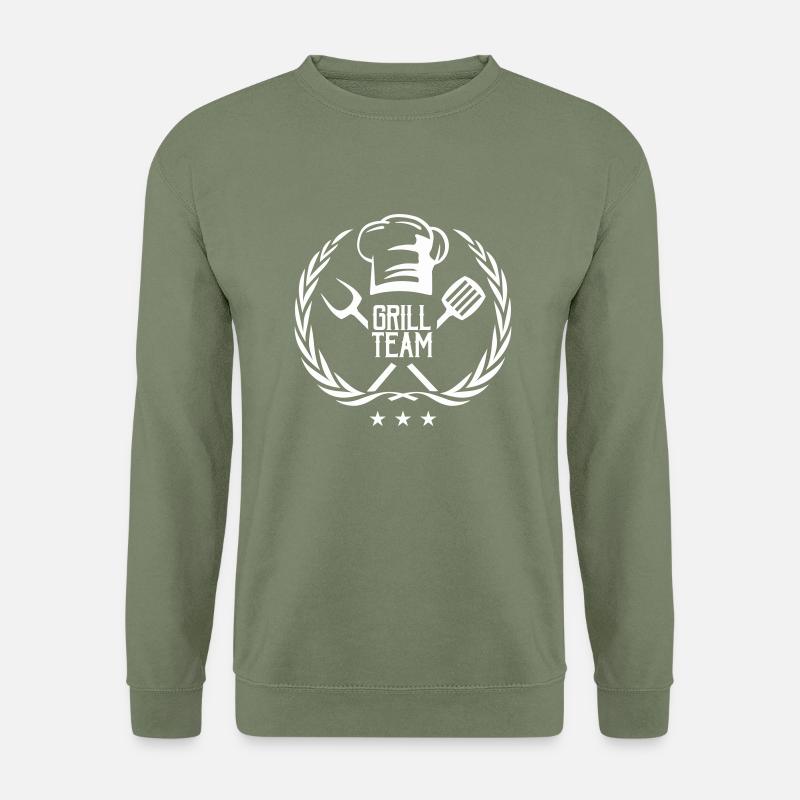 Grill Team - Unisex Pullover - Armeegrün