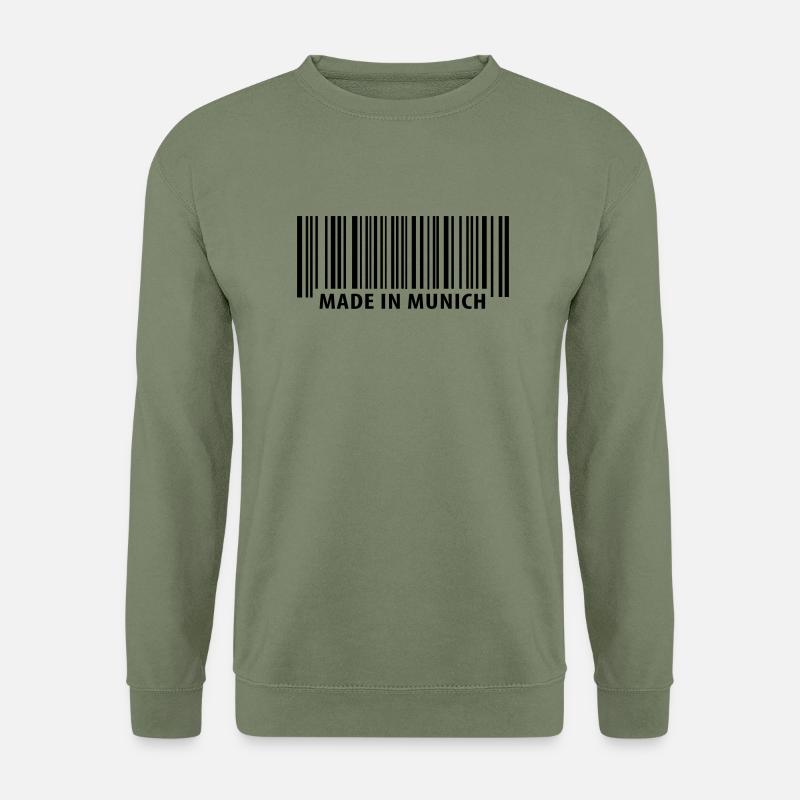 Made in Munich - München - Unisex Pullover - Armeegrün