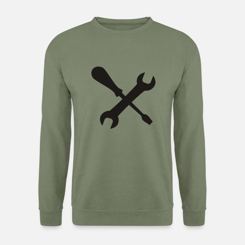 tool, tools - Unisex Sweatshirt - army green