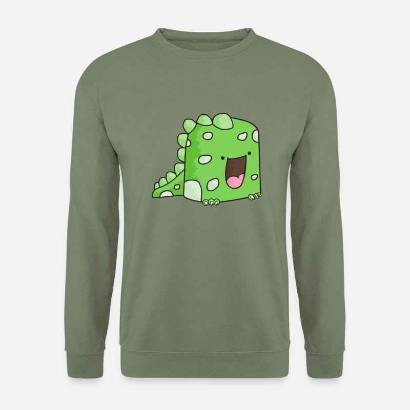 Shibby monster 1 - Unisex Pullover - Armeegrün