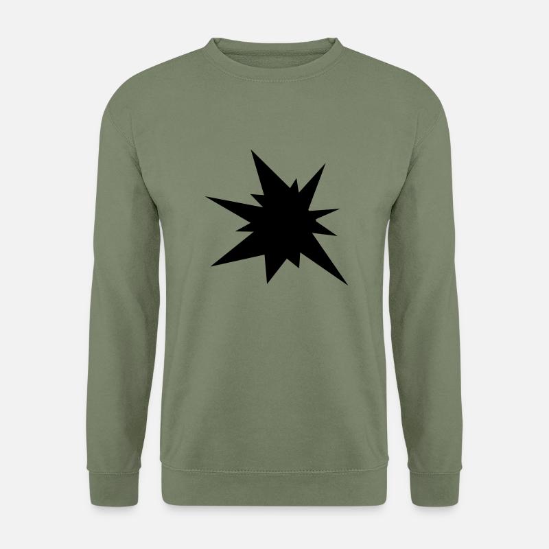 Explosion star - Unisex Sweatshirt - army green