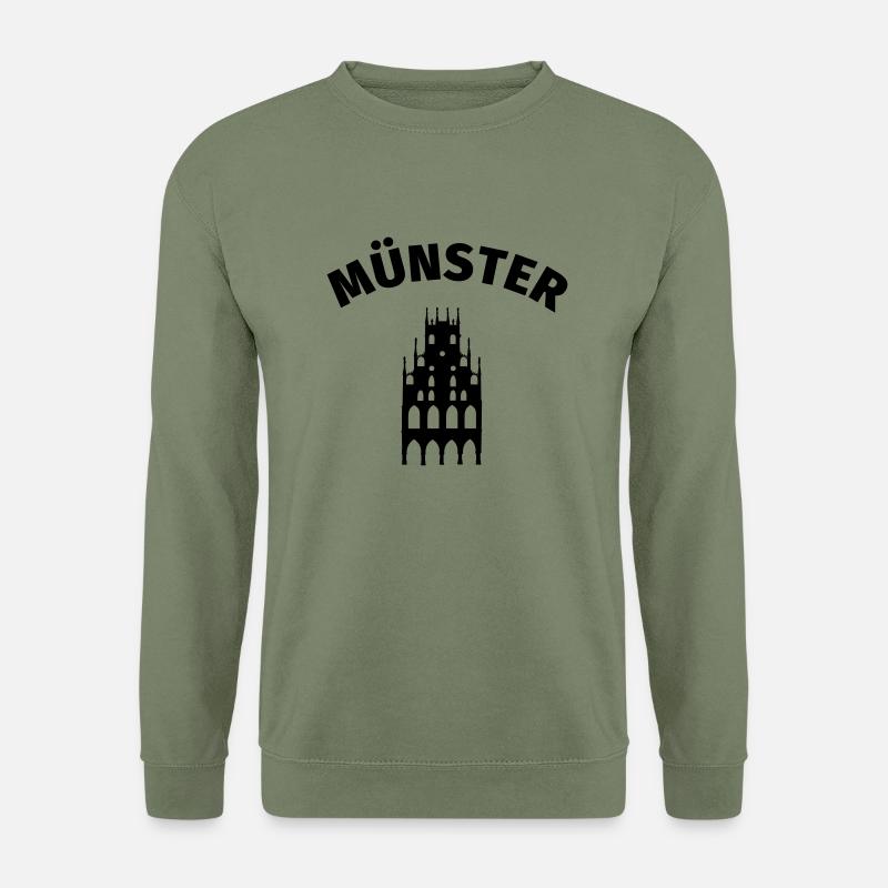 Münster - Unisex Pullover - Armeegrün
