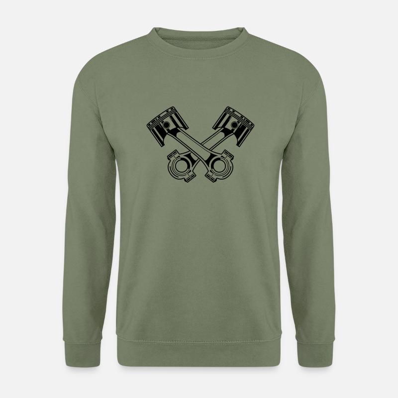 Kolben Kreuz 1 - Unisex Pullover - Armeegrün