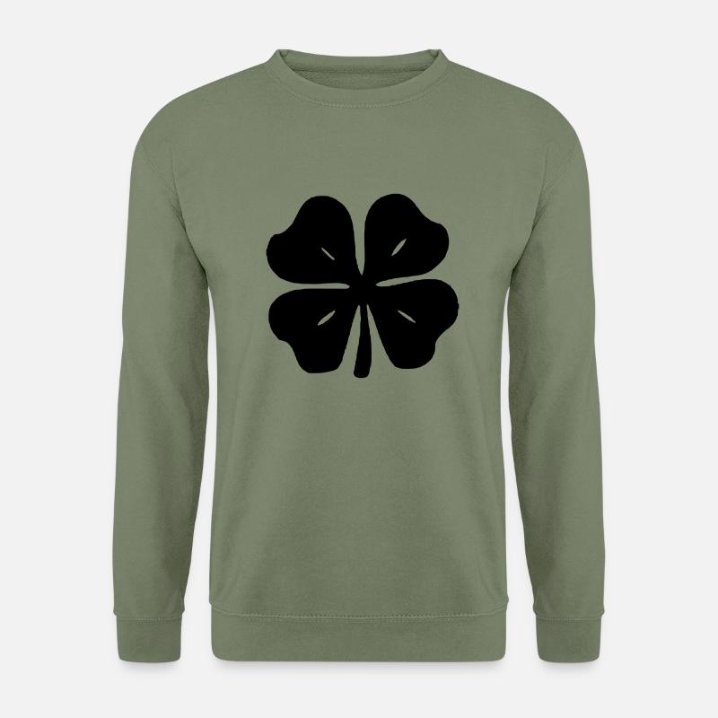 cloverleaf - Unisex Sweatshirt - army green