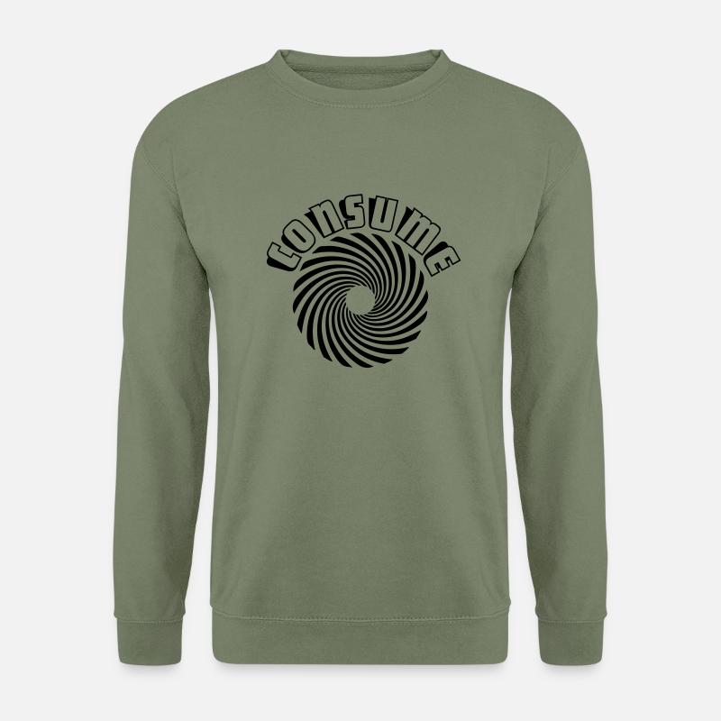 Konsum - Unisex Pullover - Armeegrün