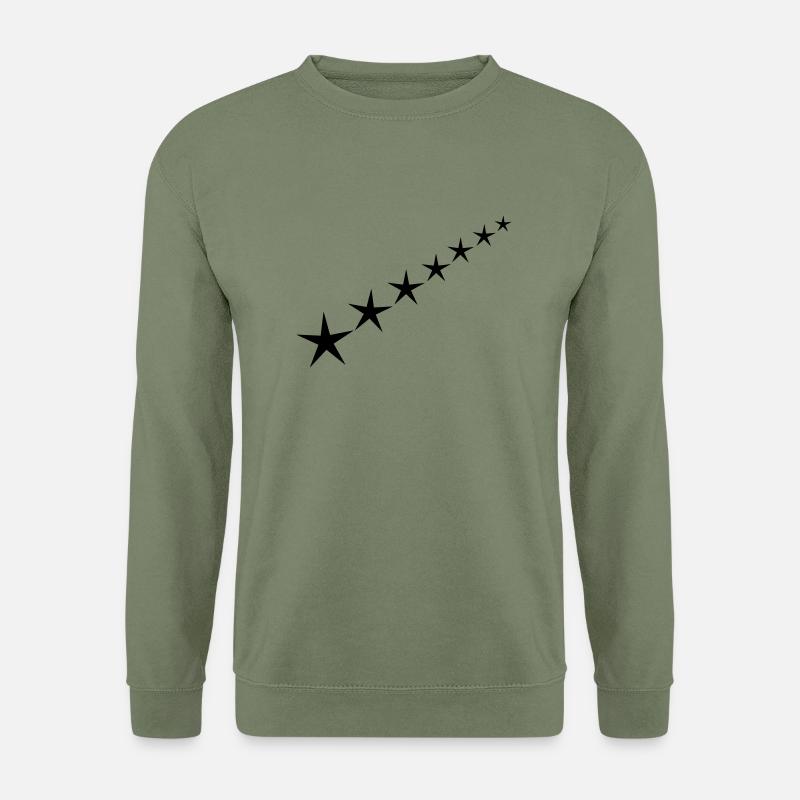 Star strips - Unisex Sweatshirt - army green