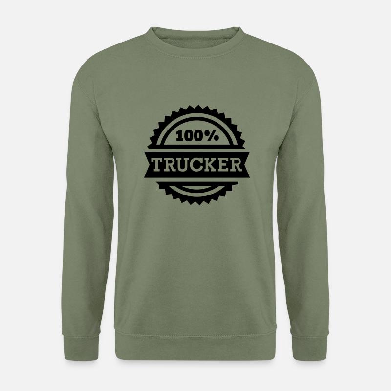 Trucker - Unisex Pullover - Armeegrün