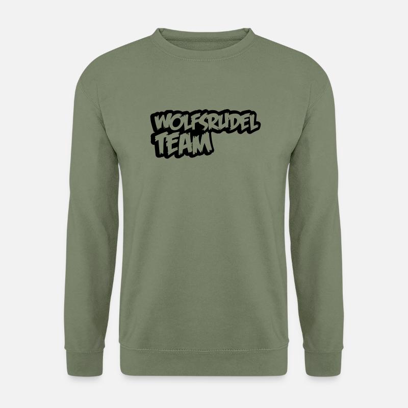 wolfsrudel_team - Unisex Pullover - Armeegrün