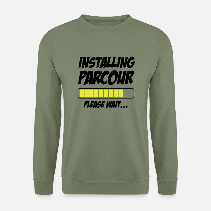 Installing - Unisex Pullover - Armeegrün