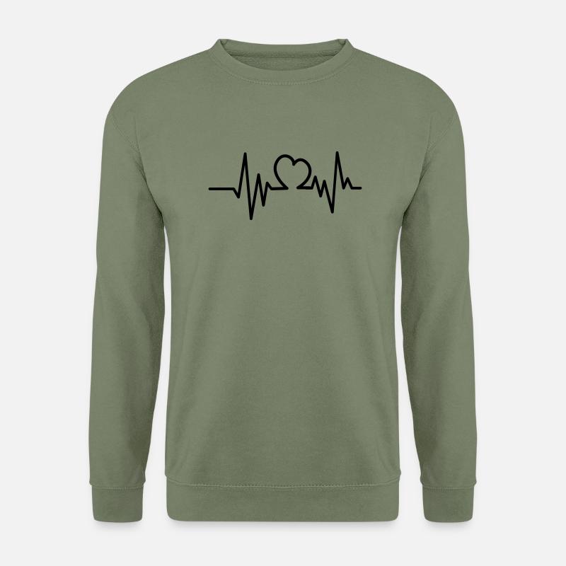 musik - Unisex Pullover - Armeegrün