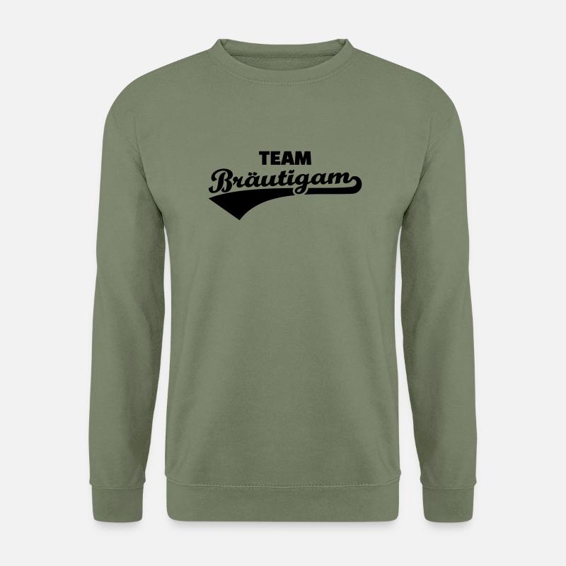 Team Bräutigam - Unisex Pullover - Armeegrün