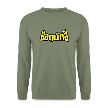 Muay Thai Champion 2 - Unisex Pullover - Armeegrün - Vorne - Alina (178cm) & Michal (187cm)