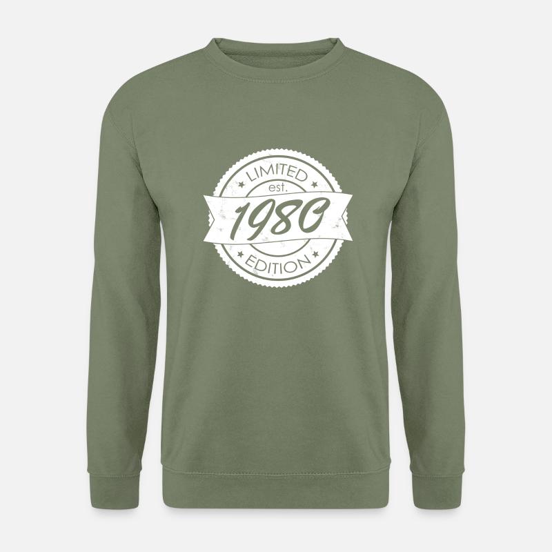 Limited Edition est 1980 - Unisex Pullover - Armeegrün