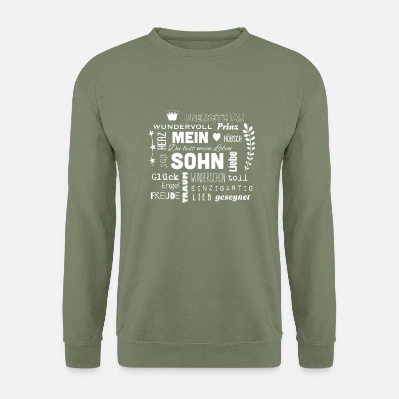Mein Sohn - Unisex Pullover - Armeegrün