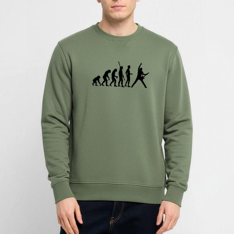 evolution_guitar_b Sweat-shirt Unisexe