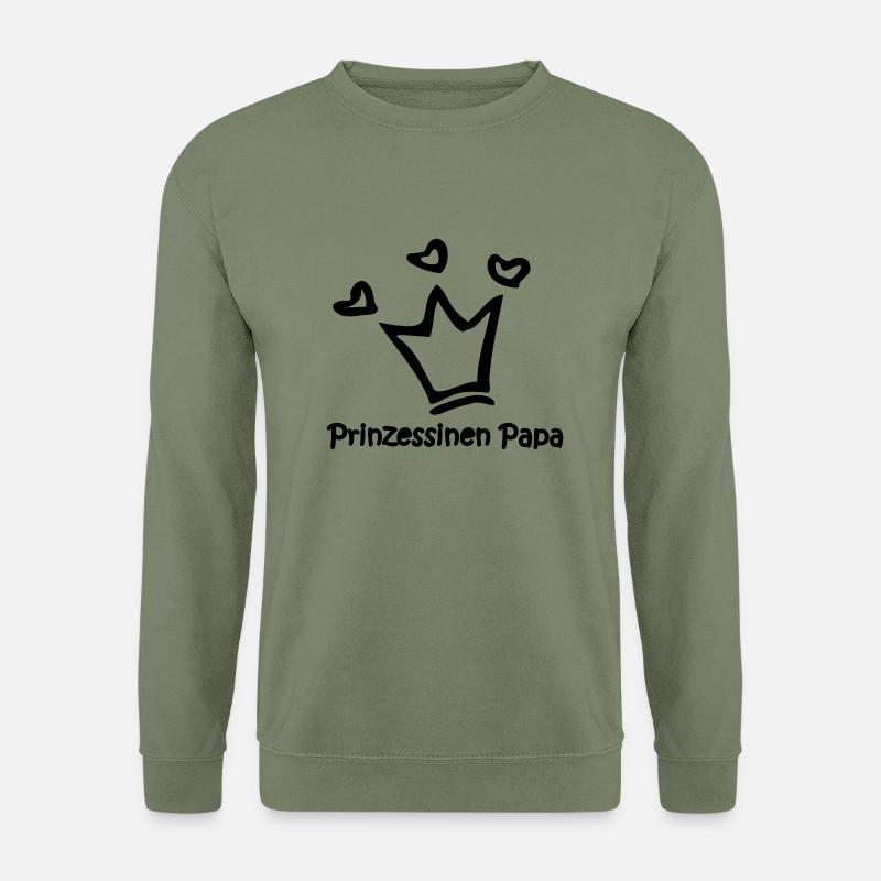 Prinzessinen Papa - Unisex Pullover - Armeegrün