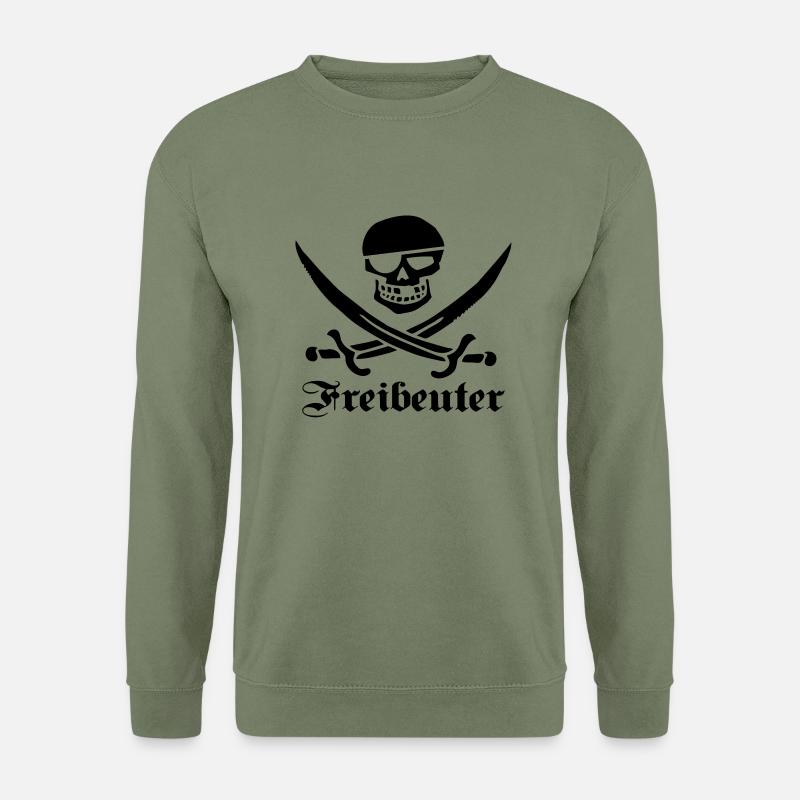 pirat - Unisex Pullover - Armeegrün