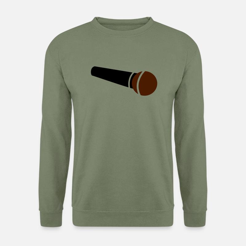 micro - Sweat-shirt Unisexe - vert militaire