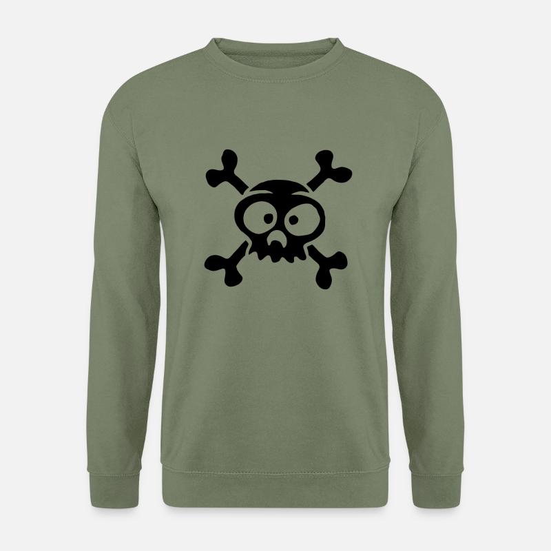 totenkopf - Unisex Pullover - Armeegrün