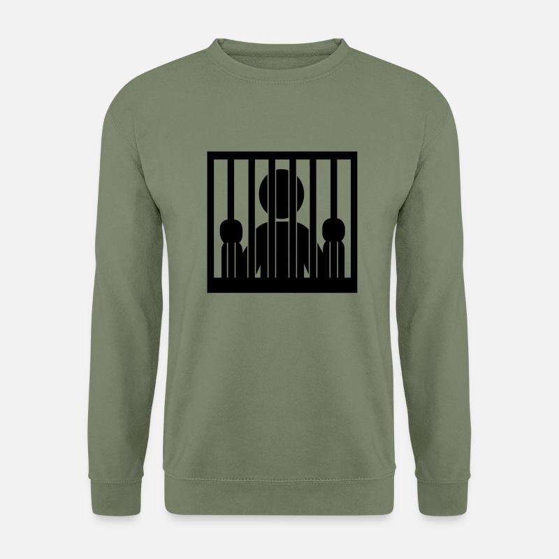 Gefängnis - Unisex Pullover - Armeegrün