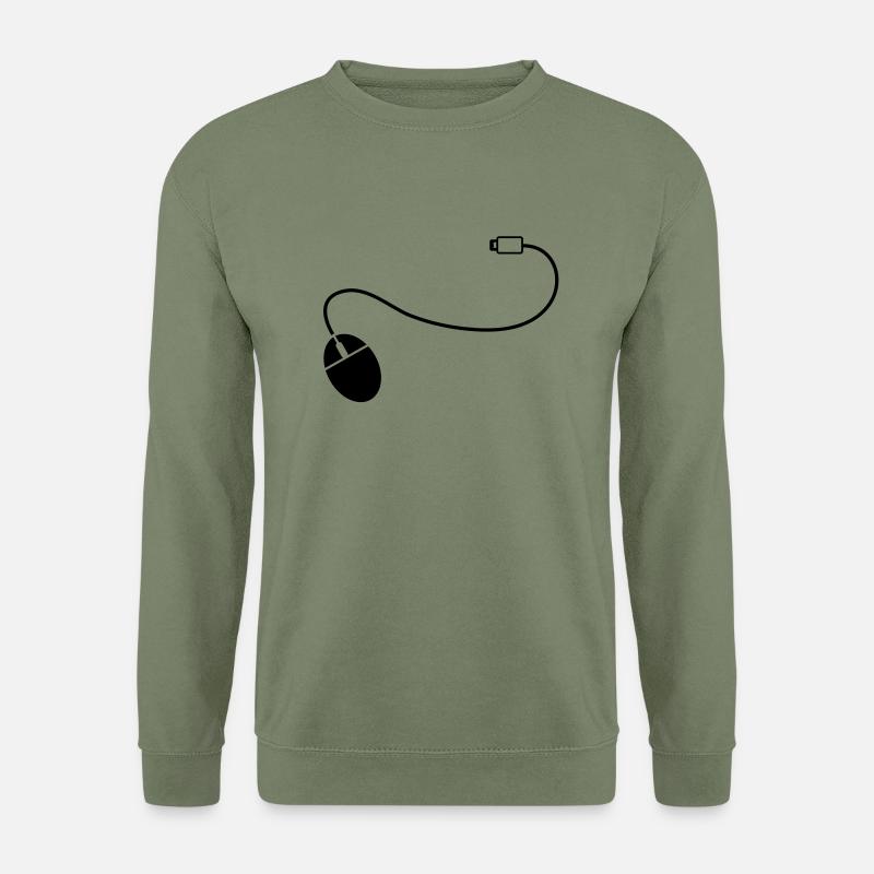 mouse_cursor__f1 - Unisex Sweatshirt - army green