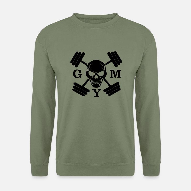 gym - Unisex Pullover - Armeegrün