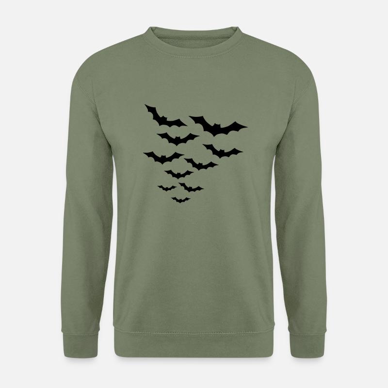 Fledermaus - Unisex Pullover - Armeegrün