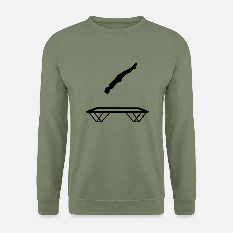 Trampoline - Unisex Sweatshirt - army green