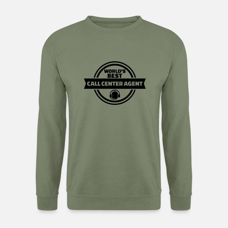 Call center agent - Unisex Sweatshirt - army green