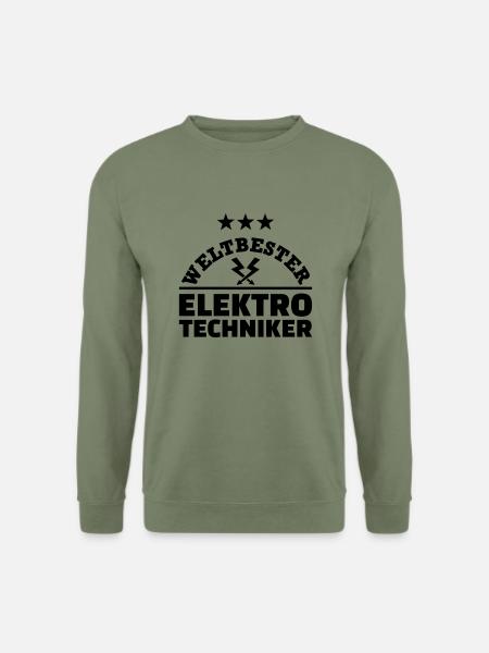 Elektrotechniker - Unisex Pullover - Armeegrün