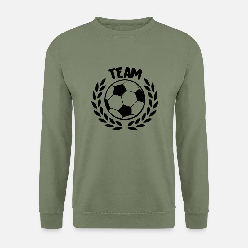 soccer_team - Unisex Pullover - Armeegrün