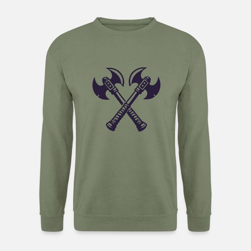 axt 2 - Unisex Pullover - Armeegrün