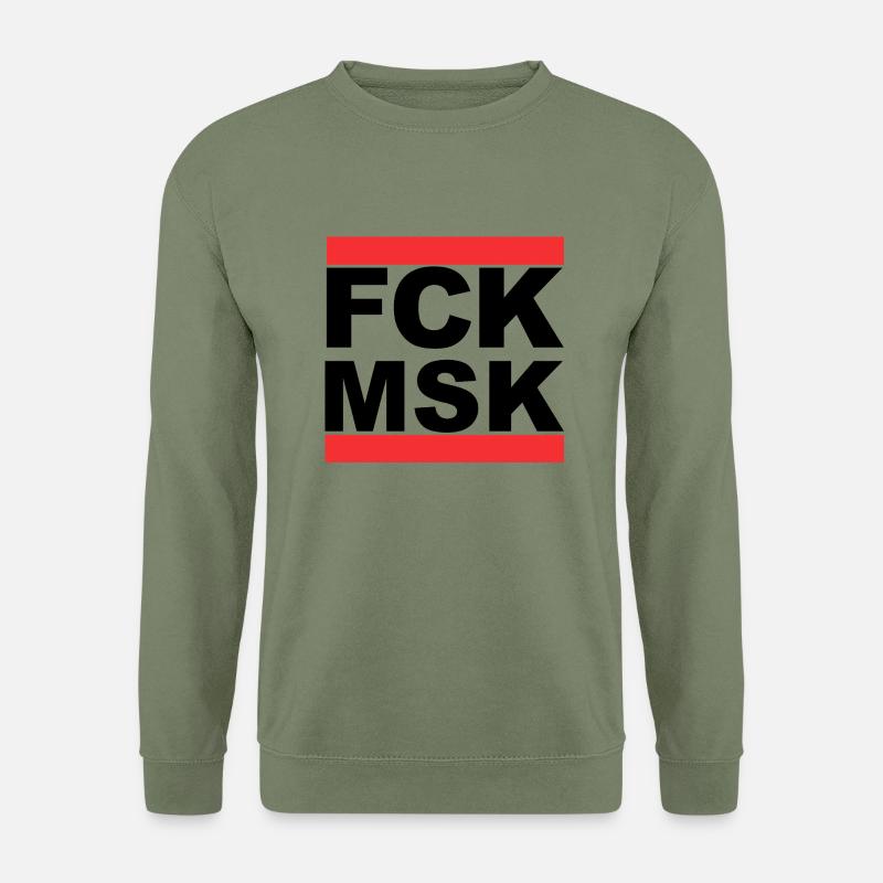 FCK MSK - Unisex Sweatshirt - army green