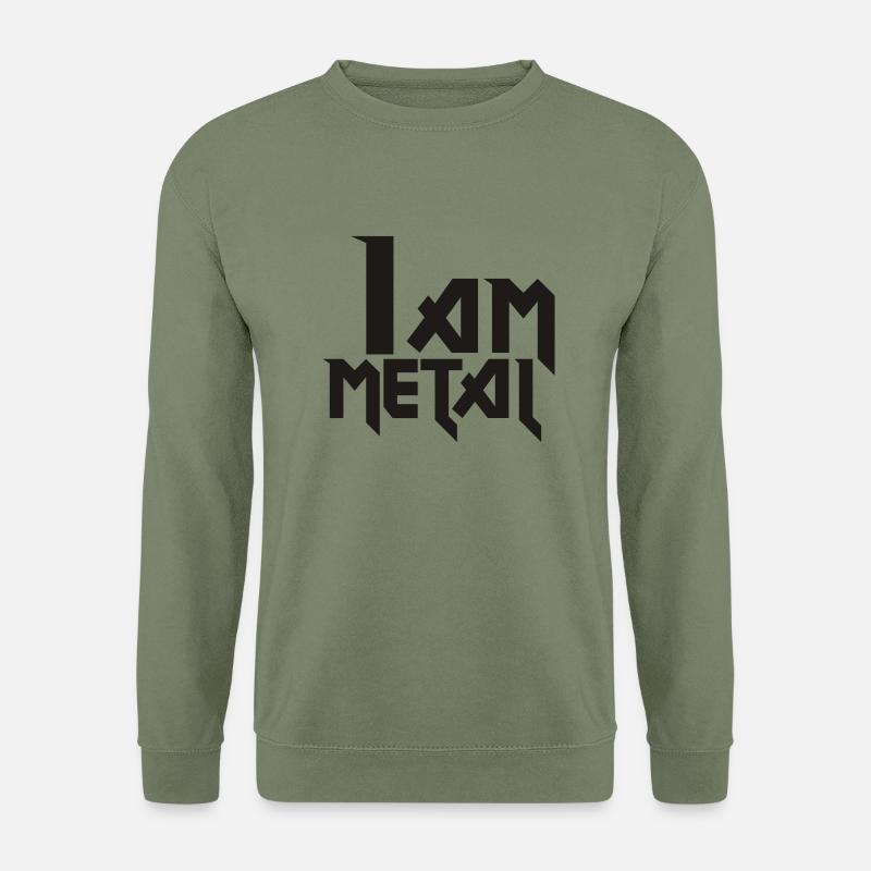 metall - Unisex Pullover - Armeegrün