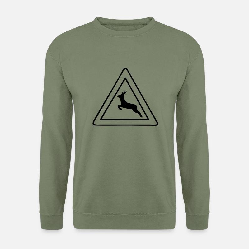 caution wild - Unisex Sweatshirt - army green