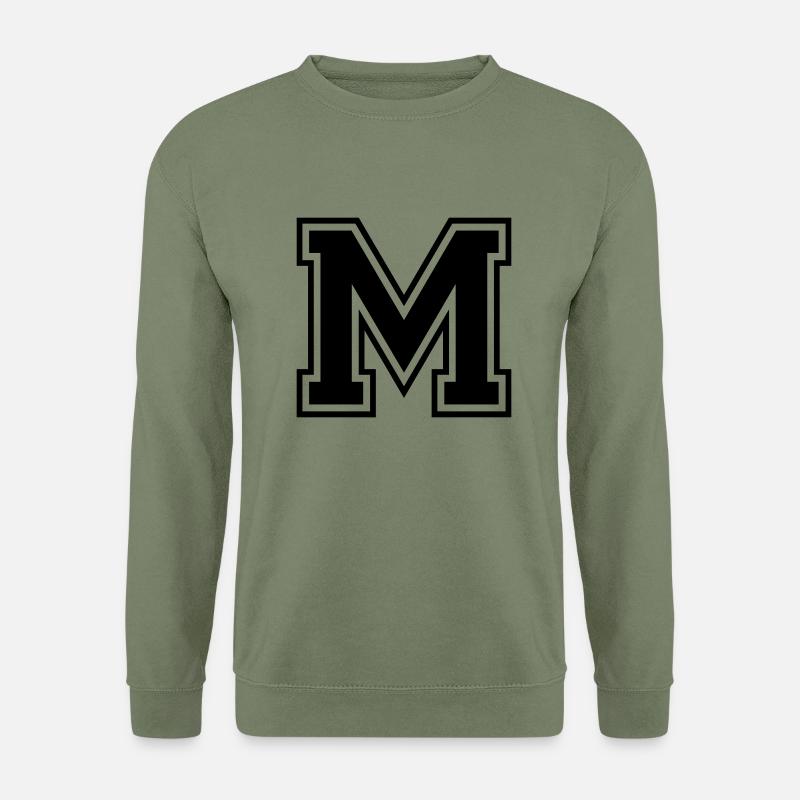 m - Unisex Pullover - Armeegrün