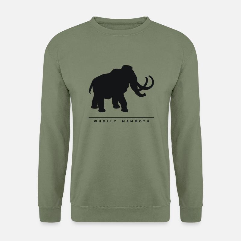 wolliges Mammut - Unisex Pullover - Armeegrün