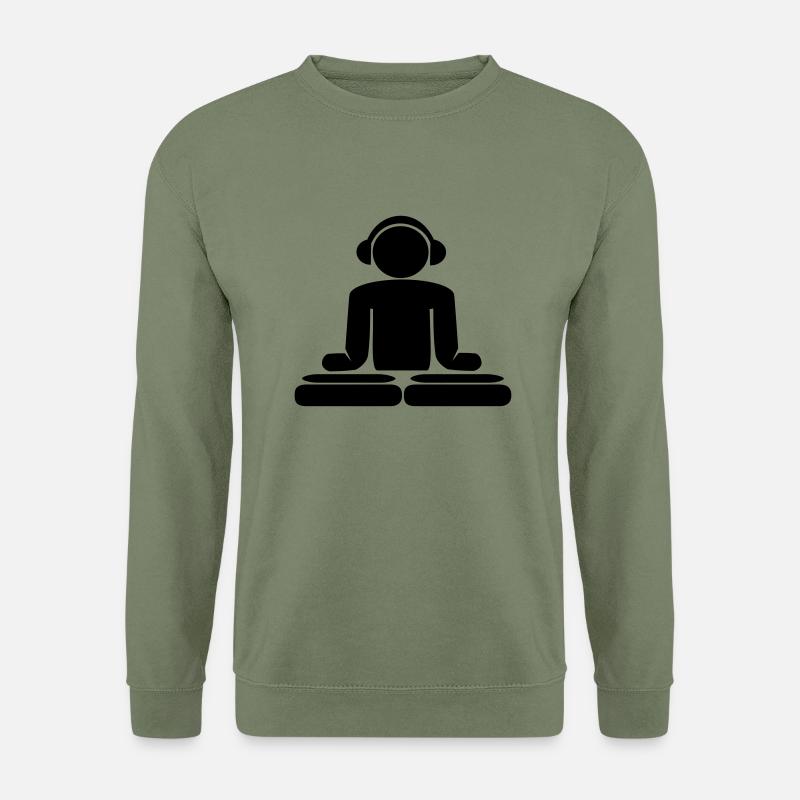 dj - Unisex Pullover - Armeegrün