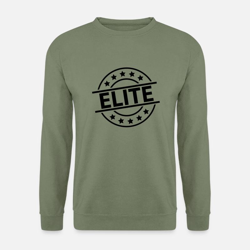 elite_f1 - Unisex Pullover - Armeegrün