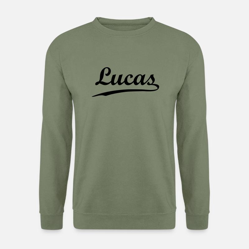 lucas - Unisex Pullover - Armeegrün