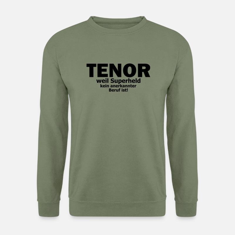 tenor - Unisex Pullover - Armeegrün