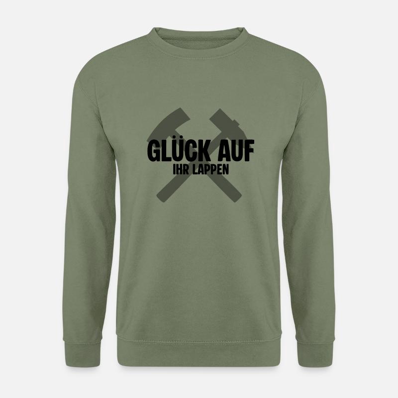 Erzgebirge Lappen - Unisex Pullover - Armeegrün