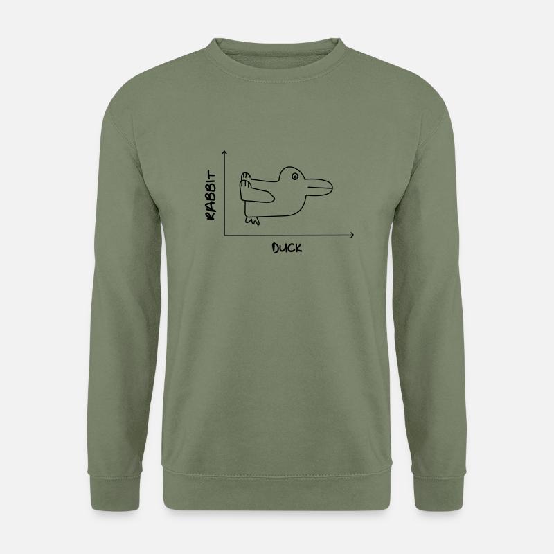 Duck'n Rabbit - Unisex Sweatshirt - army green